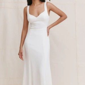 Reformation Lecce Bridal Maxi Dress